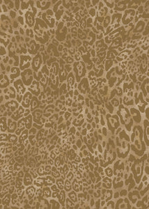 Leopard imprint Wallpaper - Ochre