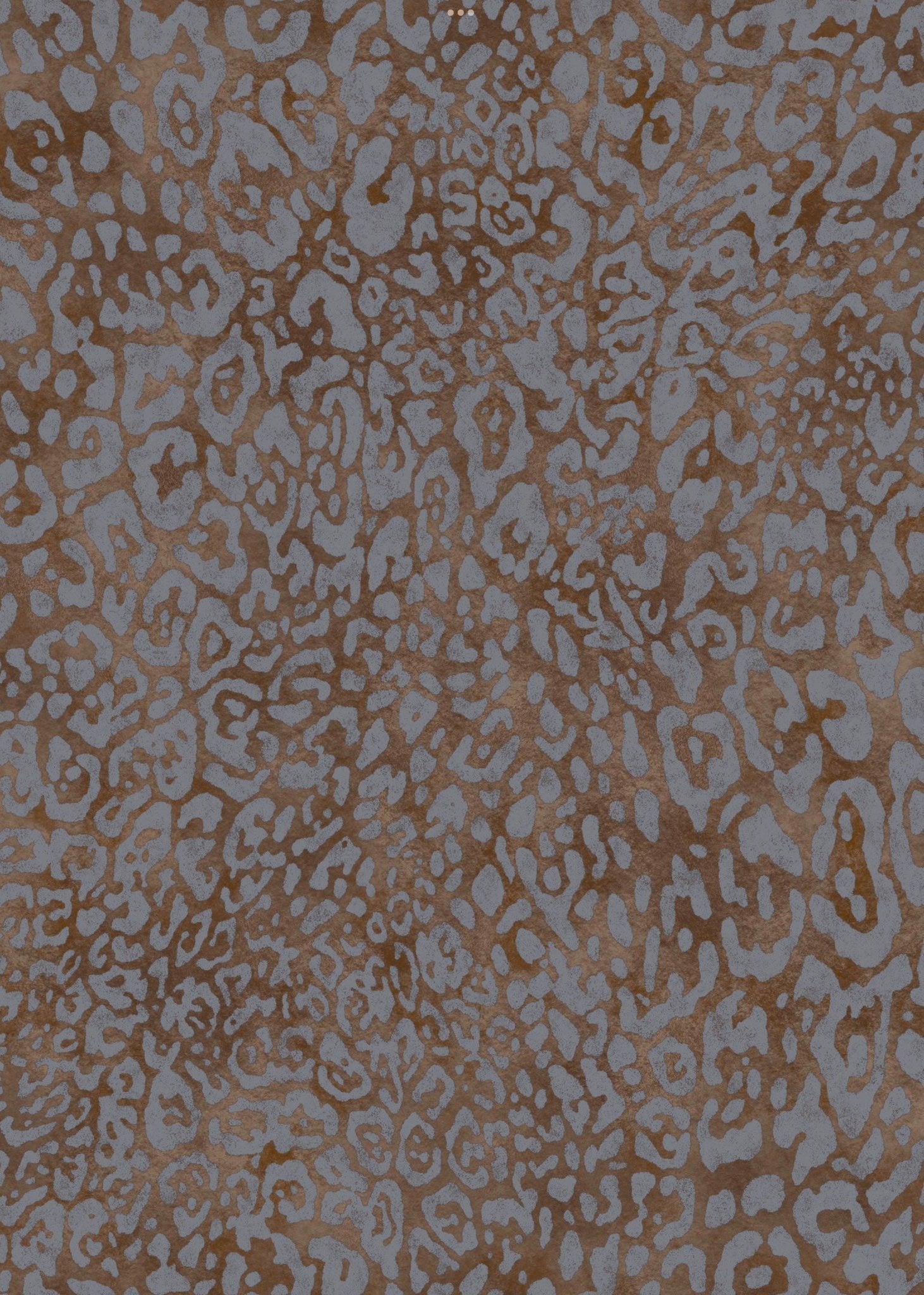 Leopard imprint Wallpaper - Brown / light spot