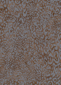 Leopard imprint Wallpaper - Brown / light spot