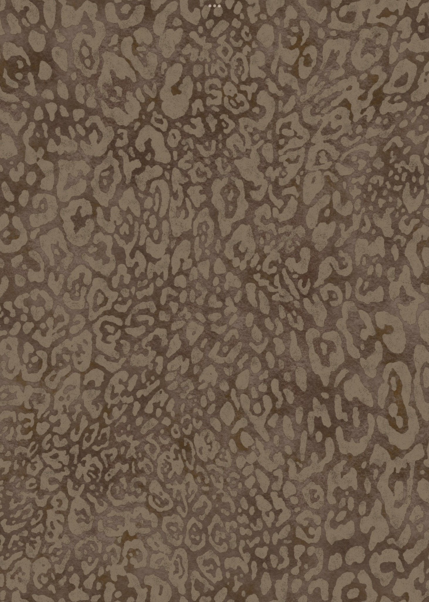 Leopard imprint Wallpaper - Taupe light spot
