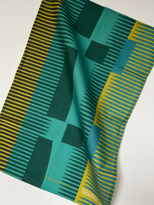Combed Stripe Tea Towel