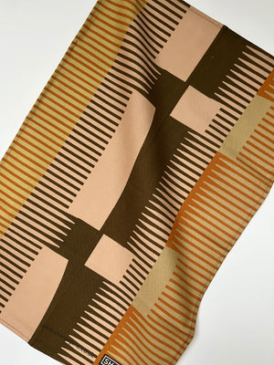 Combed Stripe Tea Towel