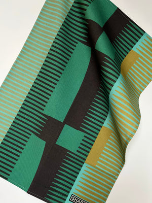 Combed Stripe Tea Towel