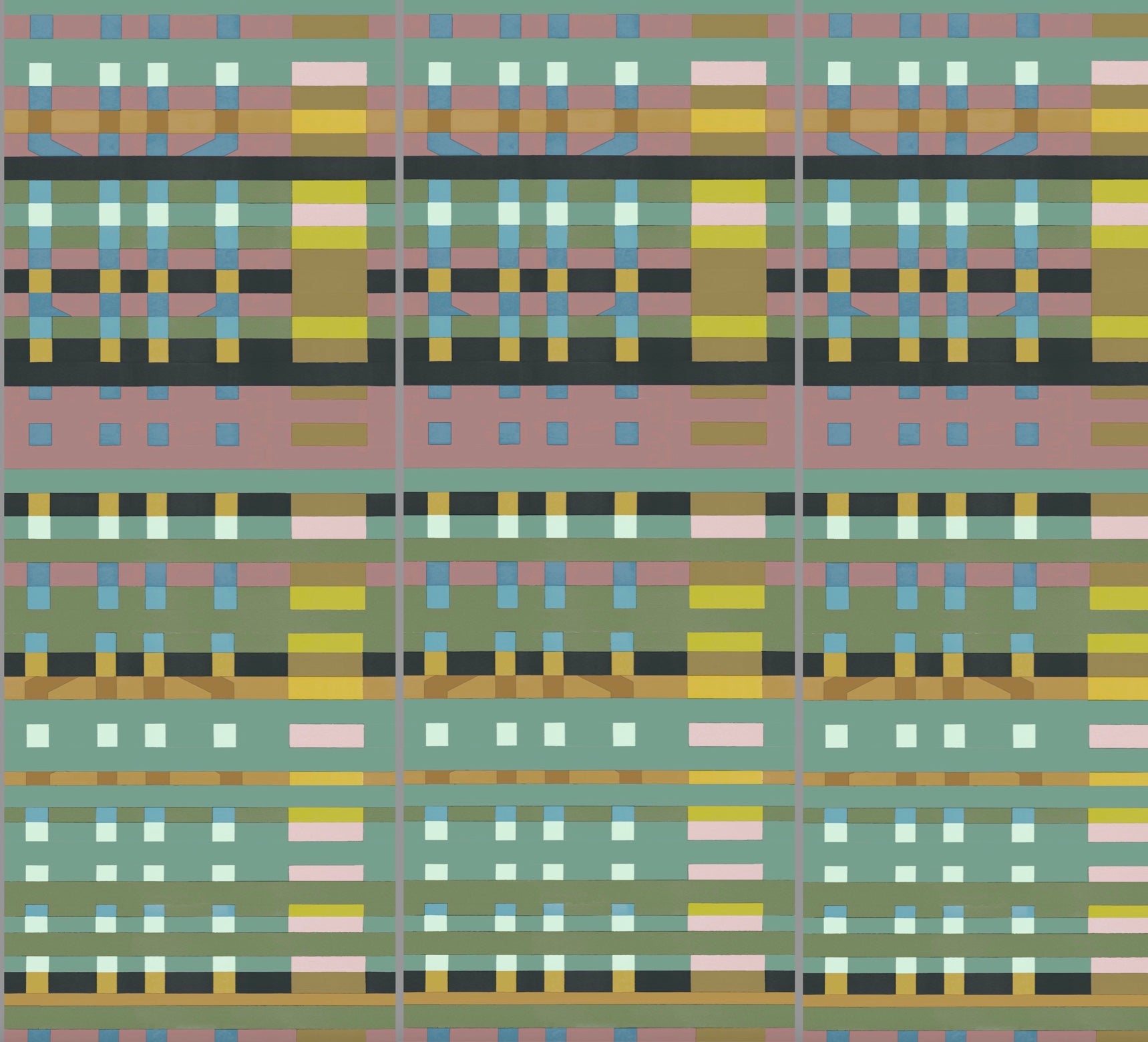 Paper Weave Mural Wallpaper -