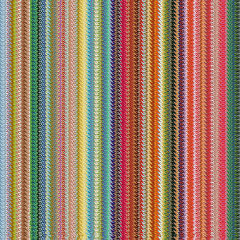 Fine Stripe zigzag Wallpaper