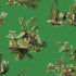 Vintage Oriental Wallpaper - Bright green