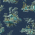Vintage Oriental Wallpaper - Bright green