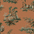 Vintage Oriental Wallpaper - Bright green