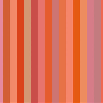 Tonal  Stripe Wallpaper - Cerise