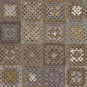 Crochet Wallpaper - Flax