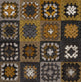Crochet Wallpaper - Ochre