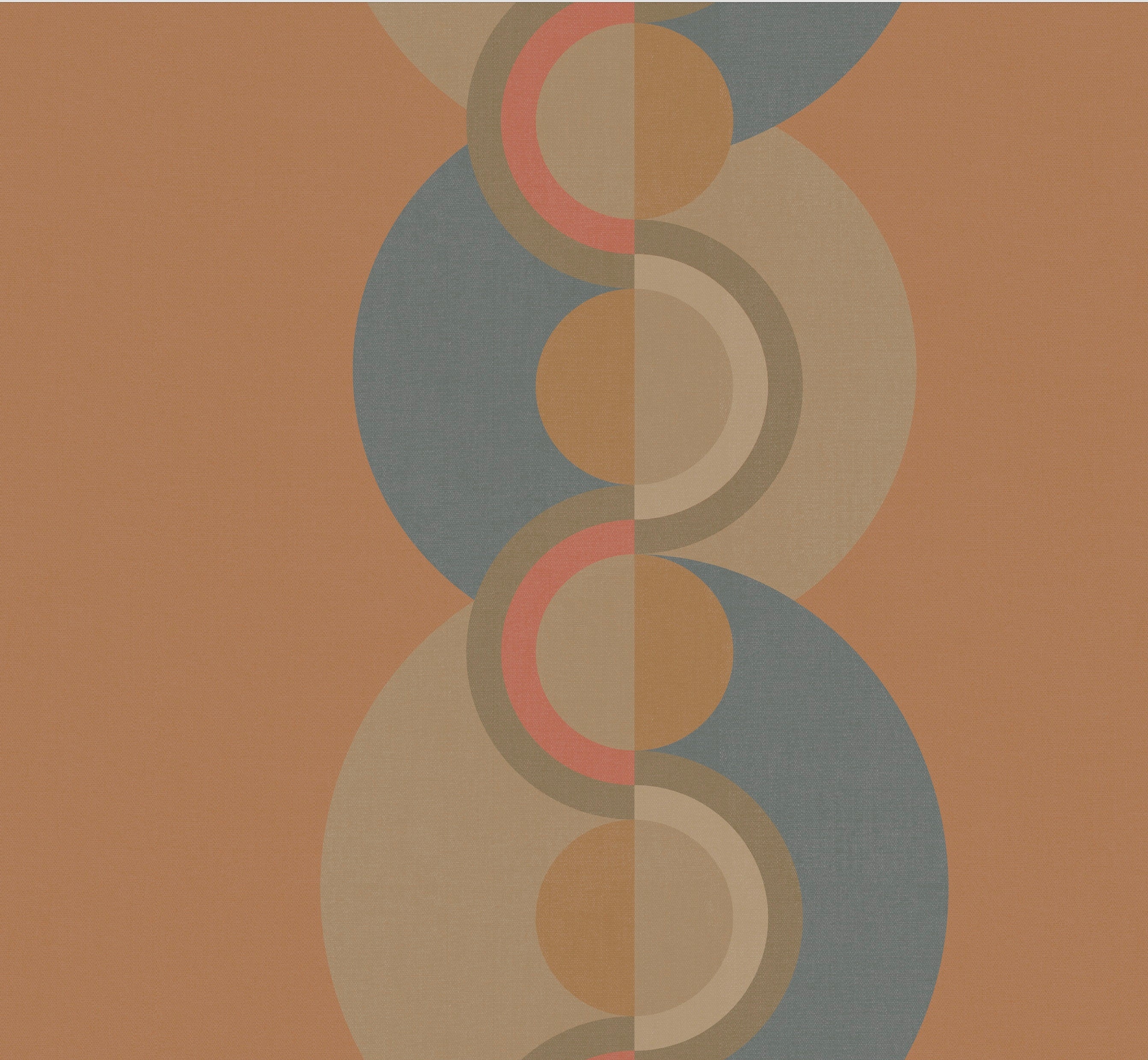 Retro Circle wallpaper -  Camel