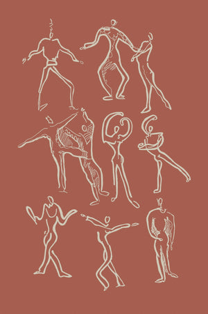Dancers print