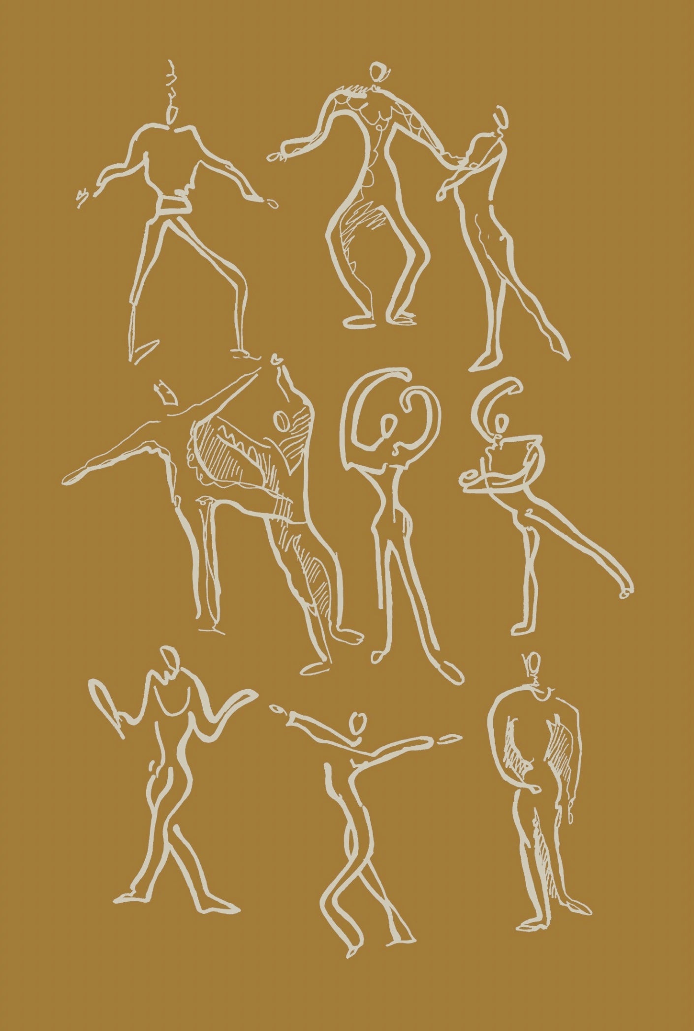 Dancers print