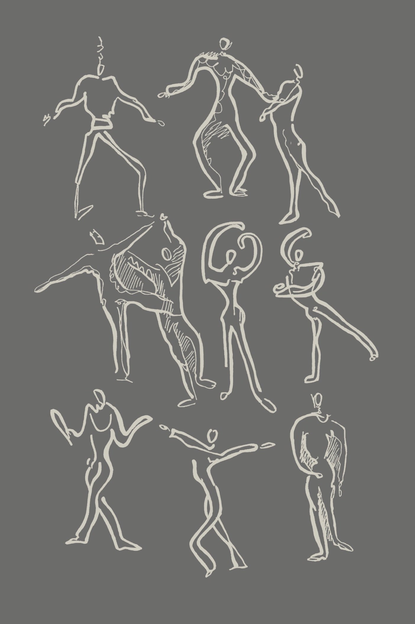Dancers print