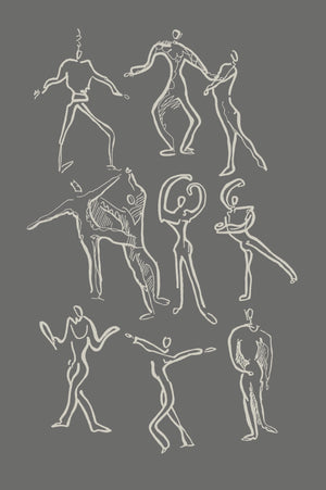 Dancers print