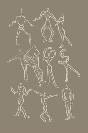 Dancers print