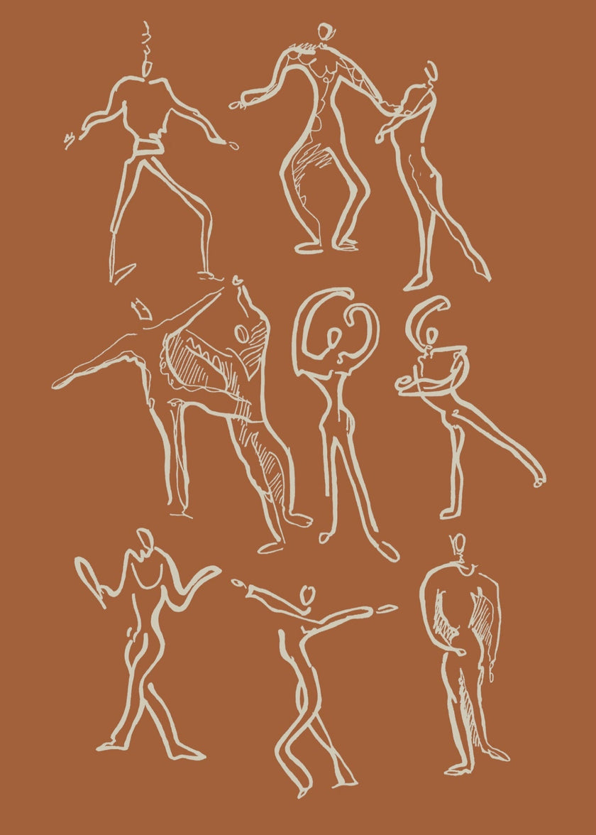 Dancers Print