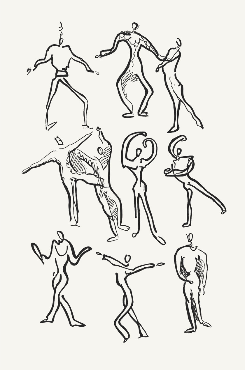 Dancers Print