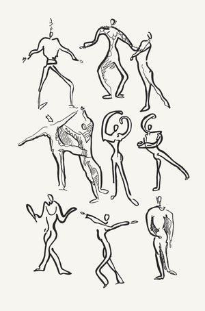 Dancers print