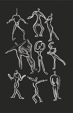 Dancers print