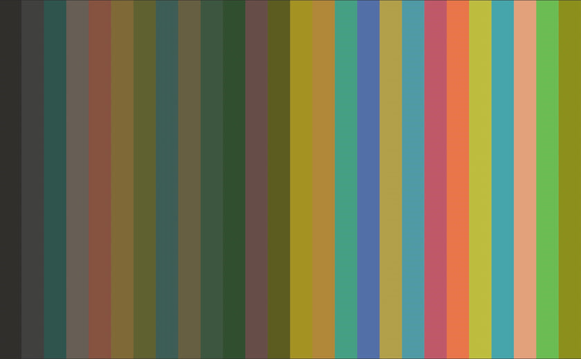 Tonal Stripe Wallpaper - Dark to Bright