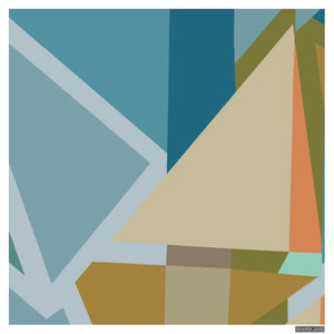 Geometric print no 1 blush