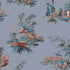 Vintage Oriental Wallpaper - Powder Blue