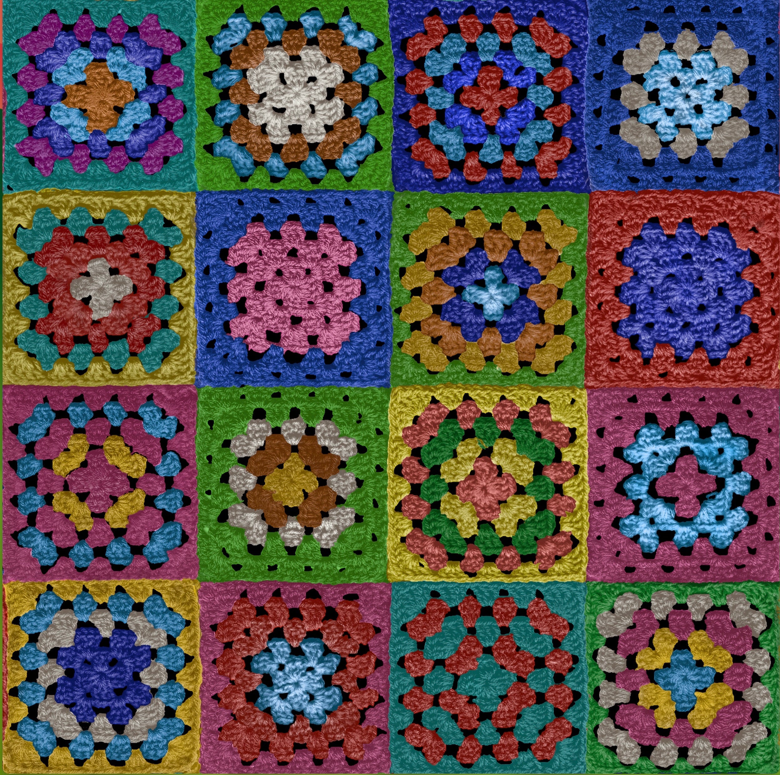 Crochet Wallpaper