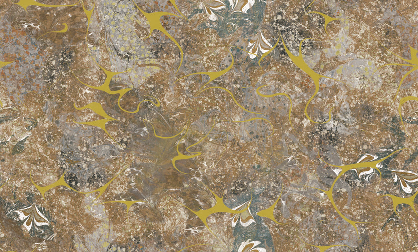 Textured pattern with gold, silver, and gray colors