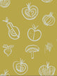 Simple Fruit Motif Wallpaper
