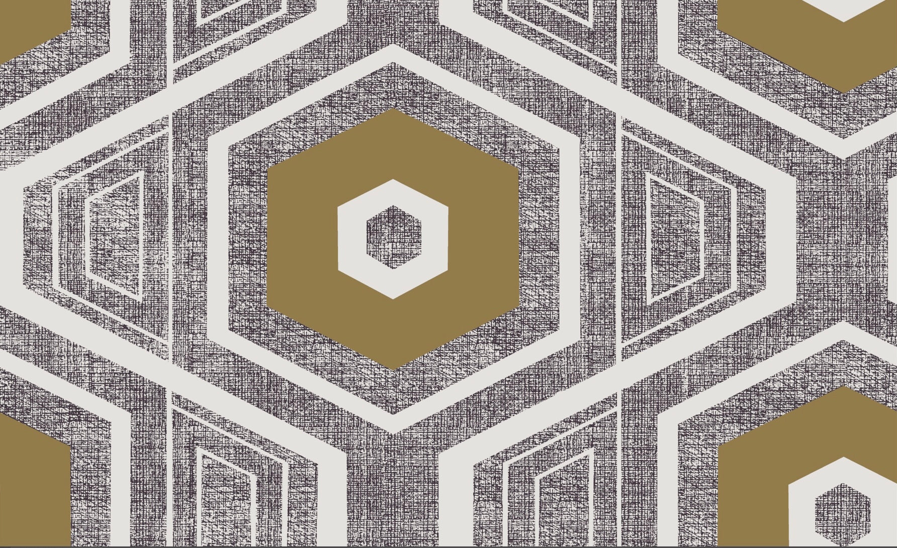Retro Textured Polygon Wallpaper