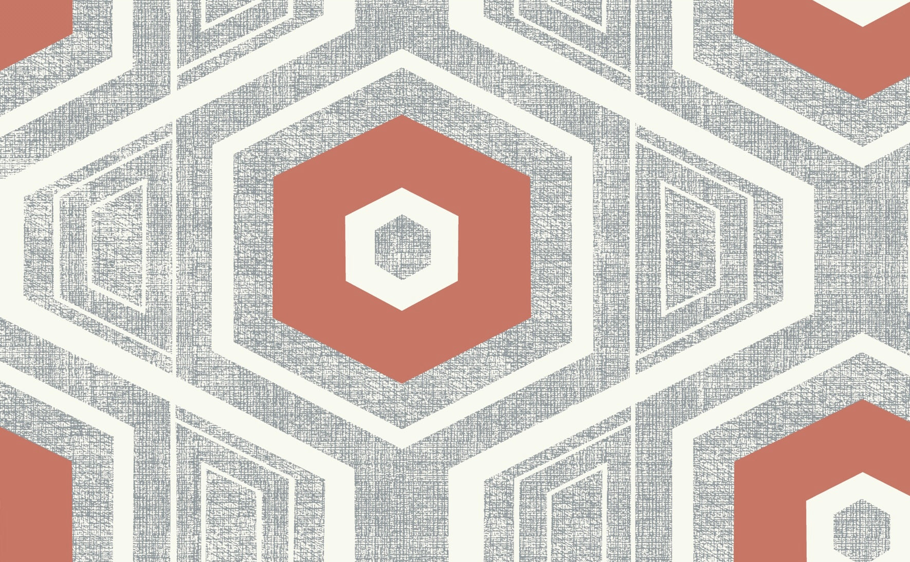 Retro Textured Polygon Wallpaper