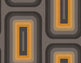 Retro Oblong Geometric wallpaper