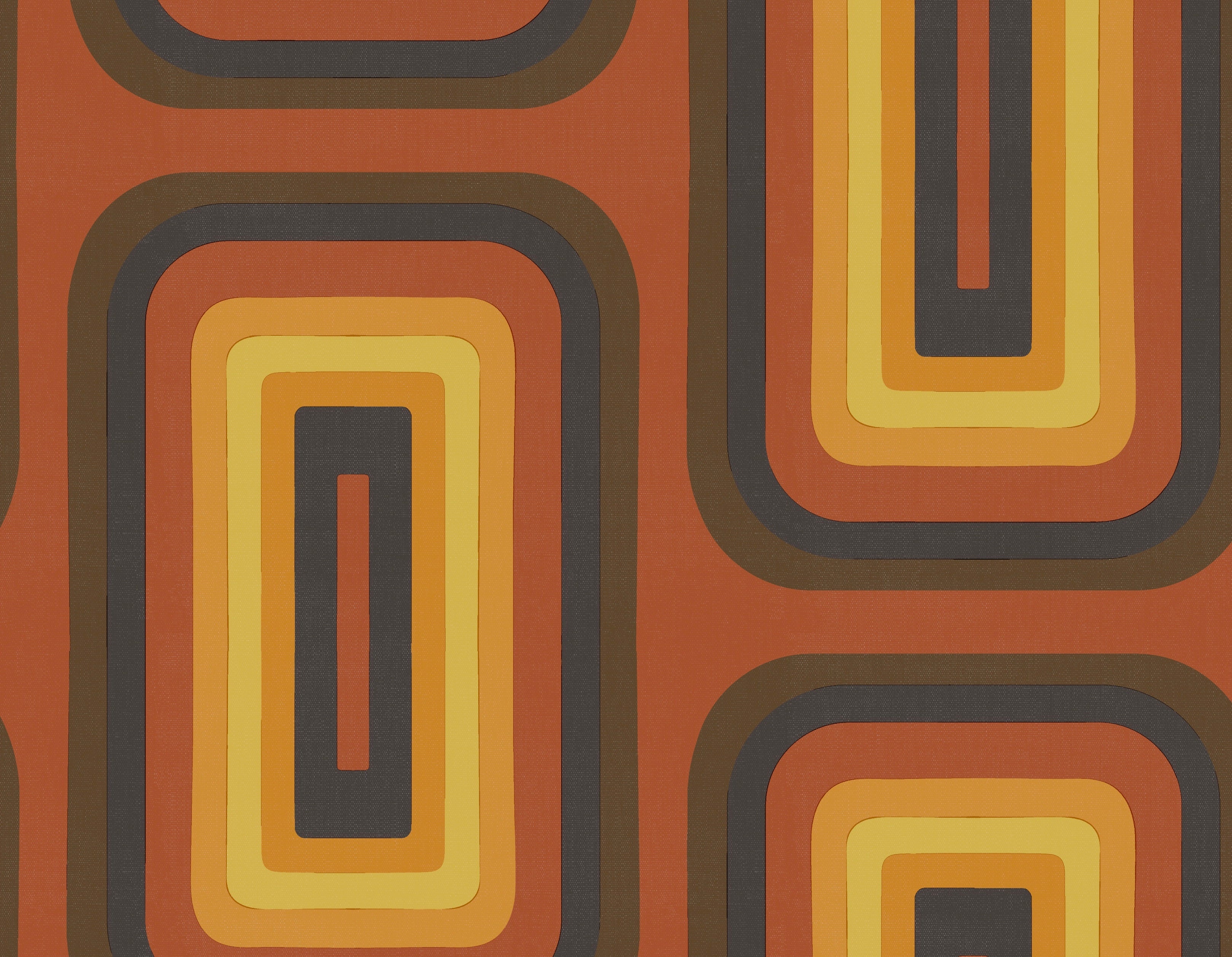 Retro Oblong Geometric wallpaper