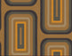Retro Oblong Geometric wallpaper