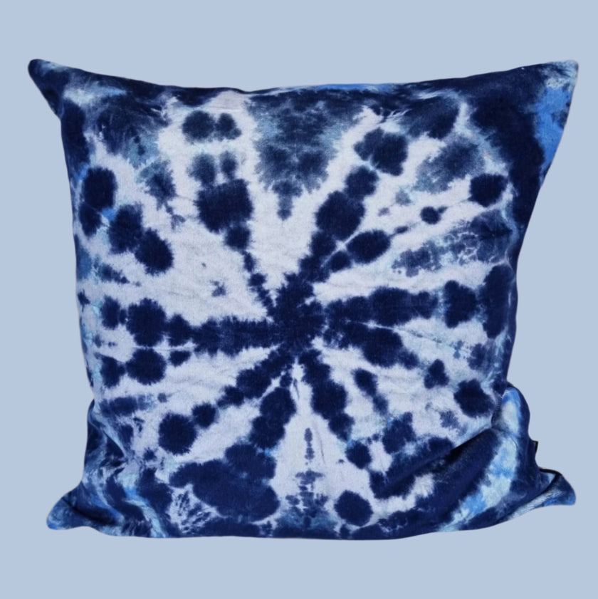 Tie Dye Circle  Velvet Cushions