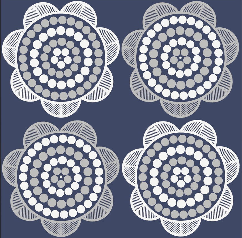 Retro Daisy Wallpaper