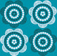 Retro Daisy Wallpaper