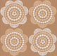 Retro Daisy Wallpaper