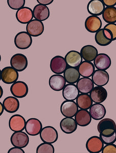 Ombré Circle Wallpaper