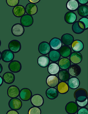Ombré Circle Wallpaper