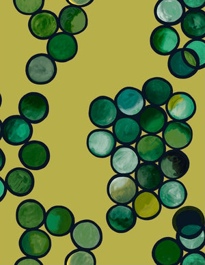 Ombré Circle Wallpaper