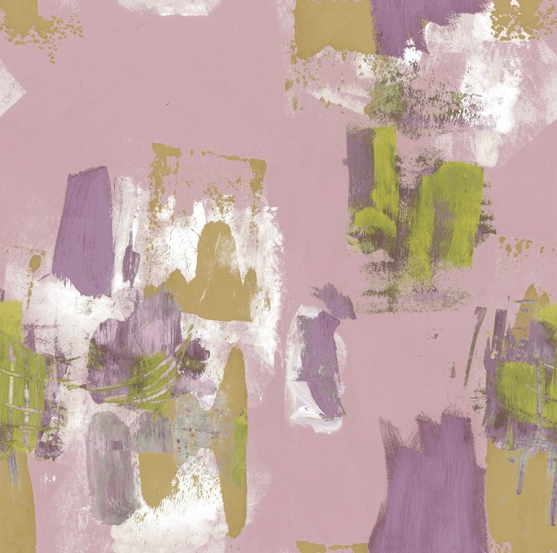 Abstract Painterly Wallpaper