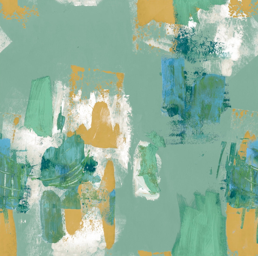 Abstract Painterly Wallpaper
