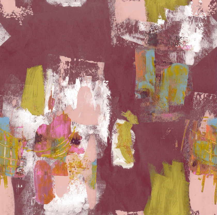 Abstract Painterly Wallpaper