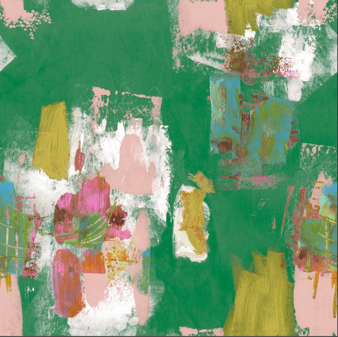Abstract Painterly Wallpaper