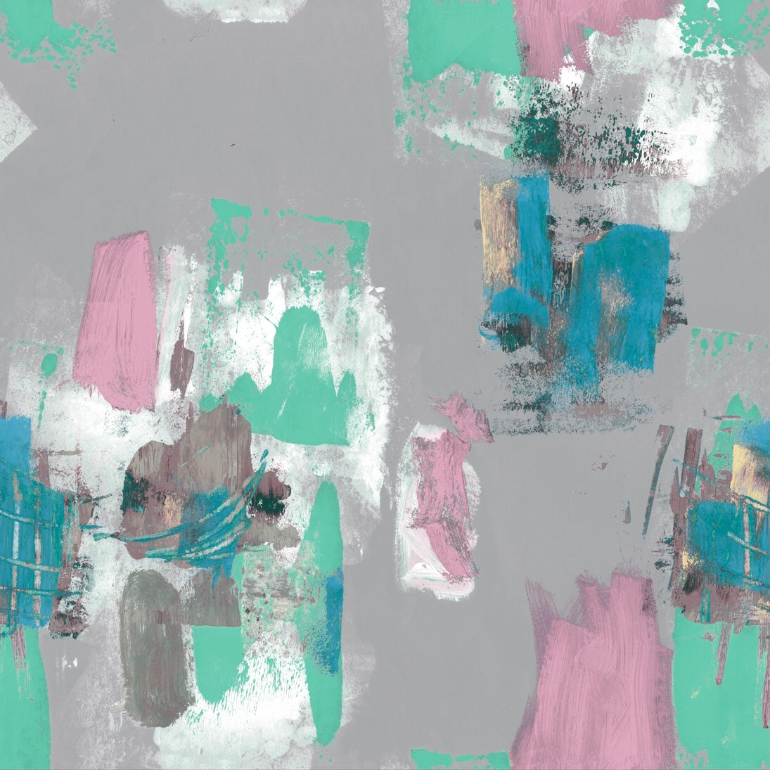 Abstract Painterly Wallpaper