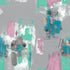 Abstract Painterly Wallpaper