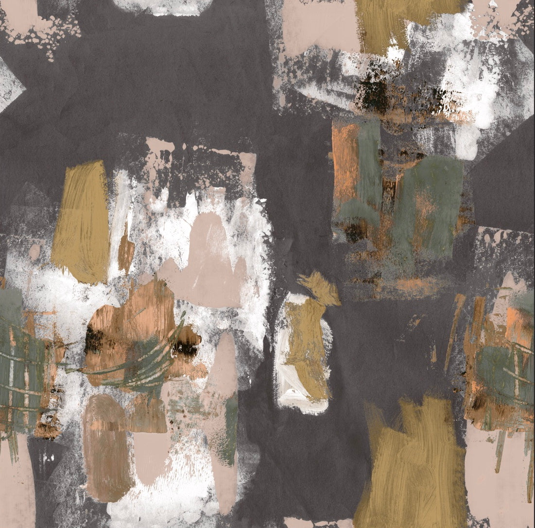 Abstract Painterly Wallpaper